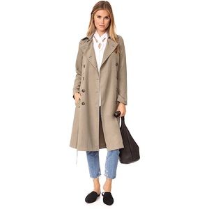 JACK BY BB DAKOTA LEXIA TRENCH COAT (DARK TAUPE)